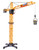 Dickie Toys 40" Giant Crane Playset , Yellow