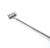 ootb Back Scratcher with Soft Black Grip 20CM to 68CM, Metal, Adults