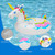 SEMANJLL 43 Inch Solar Powered Floating Unicorn Pool Light with 7 Modes Color Changed LED Lights,Large Inflatable Pool Swim Ring SEMANJLL 43 Inch Solar Powered Floating Unicorn Pool Light with 7 Modes Color Changed LED Lights,Large Inflatable Pool Swim Ring
