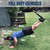 Bodytorc Suspension Trainer, Bodyweight Training Straps for Full Body Workouts at Home, Includes Door Anchor, Extension Arms and Advanced Foot Straps. Green