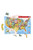 Janod Magnetic USA Map, 19.7-Inches x 13.4-Inches - J05487
