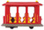 Daniel Tiger's Neighborhood Trolley with Daniel Tiger Figure, Single
