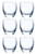 東洋佐々木ガラス Toyo Sasaki Glass T-16108-JAN Cold Sake Glass, 3.4 fl oz (100 ml), Sake Cup, Made in Japan, Dishwasher Safe, Pack of 6