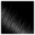 Kiss Express Semi-Permanent Hair Color – Vivid, Highly Pigmented Dye for Vibrant Hair, Gentle Formula, Gray Coverage, pH Balanced, 23 Intermixable Shades, All Hair Types (3.5 oz, Black, 1 Count)