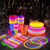 Crown Display 100 Count 22 inch. Glow Necklaces - Long Lasting Glow Light Sick Neon Necklaces for Parties and July 4th