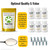 Organic Sulfur Crystals - 99% Pure MSM Crystals, Premium MSM Supplement - Excellent Quality and Absorption. 1 LB Pack.