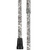 Royal RC Canes Rhinestone Designer - Black & White Majesty Pearlz Walking Cane Adjustable - Aluminum Shaft - Stylish Canes for Women and Men Stability - Seniors Walking Stick