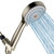 YOO.MEE High Pressure Shower Head - California Compliant 1.8 GPM, Water Saving 3-Mode Strong Spray for Low Water Pressure, with 79" Stainless Steel Hose & Adjustable Bracket,Brushed Nickel YOO.MEE High Pressure Shower Head - California Compliant 1.8 GPM, Water Saving 3-Mode Strong Spray for Low Water Pressure, with 79" Stainless Steel Hose & Adjustable Bracket,Brushed Nickel