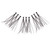 i-ENVY by KISS Trio Lash Classic Medium 30 Lashes (Pack of 6) Natural Style 3X Faster Easier Application