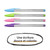 Bic Cristal Fun Ballpoint Pens, Pink Ink Smudge-Proof Writing Pens and Wide Point (1.6mm), Pack of 20