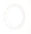 Trim Ring for 6" Recessed Light Can Fixtures (5, White)