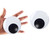 Extra Large Googly Eyes, Self-Adhesive for Bushes & Outdoor, Halloween Decor, Big Wiggle, Giant Eyeballs, Craft, Trees, Huge Eyes, Sticky Back Easy Peel Wiggly Eye Balls (4 inch (100mm))