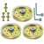 FULAIGE 3 Pack 756-04129B Idler Pulley Replaces Troy Bilt Pulley 753-08171 Idler Pulley Kit, 75604129B,Cub Cadet 756-04129 Idler Pulley, 753-08068 MTD 756-04129D for RZT50 ITX1040 ITX1050 RZT54 Mowers