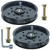 FULAIGE 2 Pack AM106627 Idler Pulley Replaces John Deere Idler AUC16698 Idler Pulley John Deere AUC16698 AM121602 for John Deere Z445, Z425, Z225, X300, X320, LT166, LT180, F525, GT275 Lawn Tractors