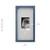 Mikasa Navy Gallery Frame-7x14 Matted to 4x6, 8.03x1.57x15.04 Inch