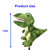 Golf Club Head Cover Funny Cartoon Golf Animal Wood Pole Set Suitable for 460 cc (Dinosaur)
