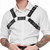 Aimery Men's Leather Harness Buckle Body Chest Harness Punk Adjustable Straps Top Nightclub Clubwear Costume Cosplay (style1)