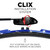 ClixWipers 22" + 18" (Set of 2) Stars All Weather Premium Automotive Replacement Windshield Wiper Blades, Passenger and Driver Side Winter Wiper Blades for Various Car Models