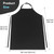 2 Pack Waterproof Apron for Restaurant with 1 Pair of Sleeve, 43in Extra Long PU Leather Apron for Men and Women Dishwasher Kitchen