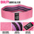 WALITO Resistance Bands for Legs and Butt, Fabric Exercise Loop Bands Yoga, Pilates, Rehab, Fitness and Home Workout, Strength Band for Booty