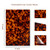 TOEPODO Tortoise Shell Cast Acrylic Sheets 1/8 Thick Acrylic Leopard Pattern Opaque Plastic Panels for Laser Cutting Crafting DIY Home/Festival Decore (3, Tortoise, 8x12inch)