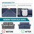 Jcones T Cushion Loveseat Slipcover 3 Pieces Sofa Covers for T Cushion Sofa Stretch Slip Covers for 2 Cushion Couch with 2 Individual T Shape Seat Covers (Blue Gray, 2 Cushion)