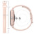 ZURURU Smart Watch IDW13 Replacement 22mm Band Compatible with Fitpolo, TOOBUR, TEMINICE, Konitee, Faweio, Gydom IDW13 (Pink)