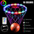 Green Bean LED Basketball Hoop Light Rim and Backboard, Remote Control Basketball Rim Light with 16 Colors 7 Flashing Mode for Playing Basketball in The Dark (Rim and Backboard not Included) Green Bean LED Basketball Hoop Light Rim and Backboard, Remote Control Basketball Rim Light with 16 Colors 7 Flashing Mode for Playing Basketball in The Dark (Rim and Backboard not Included)