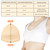 Waterproof Swimsuit Bra Inserts Pads 3 Pairs Removable Bathing Suit Insert Bikini Push up Inserts A/B or C/D,D/E Cup