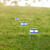 50 Pack Israel Hand Held Mini Stick Flags, Israeli Small Miniature Stick Flag, 8.2 x 5.5 Inch, Outdoor and Party Decorations