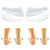 Skyfoot 2 Layers Adjustable Heel Wedge Inserts for Supination & Pronation Correction, Adhesive Medial & Lateral Heel Insoles for Bow Legs, Knee Pain, Foot Alignment (L: W 7-11 | M 7-10, Crystal) Skyfoot 2 Layers Adjustable Heel Wedge Inserts for Supination & Pronation Correction, Adhesive Medial & Lateral Heel Insoles for Bow Legs, Knee Pain, Foot Alignment (L: W 7-11 | M 7-10, Crystal)