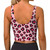Sports Bras for Women Sports Bra Tank Top Workout Yoga Bra for Yoga Gym Workout Fitness (Cheetah Leopard Print Floral Pink)