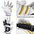 MONKEY GRIP Golf Glove Bearing Capacity Non silp No Slice pad Premium Lether Power Pad Left Hand (Man-Large)
