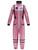 GRAJTCIN Women's Astronaut Costume Pink Spaceman Suit Space Female Pilot Jumpsuit Halloween Costumes Alien Outfit Adult (M, Pink)