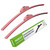 OEM QUALITY 28" + 14" PARRATI Premium All-Season Pink Windshield Wiper Blades (Set of 2)