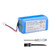 CQCEO RVBAT850 Battery for Shark Ion Robot R75, R85, S87, RV761, RV850C, RV1000S, RV1100VL, RV101AE, UR1000SR, RV700_N, RV720_N Vacuum Cleaners 14.4V 3400mAh (2-Prong Connector)