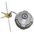JEEFHO Locking 2 1/4" Fuel cap Fit for International MD Semi Trucks, Reefer Trailer, Ford 650/750 Truck Fuel Tank Locking Gas Cap, Replaces# FTA-C02 FTA-N-04 FTA-N6-16 FTA-N-73
