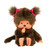 Bandai - Monchhichi - The Original Girl Plush - Monkey Plush Iconic from The 80s - Soft Plush 20 cm for Children and Adults - Children's Toy 2 Years and Above - SE254378