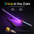 RENGENG Light Up Shinobu Sword, 40 Inches Rechargeable Plastic Anime Replica with Belt & Stand, Original Texture Anime Sword