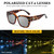 Myiaur Cat.2 Night Vision Driving Glasses for Women, Polarized Nighttime Driving Glasses UV400 Protection Reduce Glare