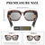 Myiaur Cat.2 Night Vision Driving Glasses for Women, Polarized Nighttime Driving Glasses UV400 Protection Reduce Glare