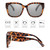 Myiaur Cat.2 Night Vision Driving Glasses for Women, Polarized Nighttime Driving Glasses UV400 Protection Reduce Glare