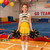 yolsun Cheerleader Costume for Girls Cheerleading Kids Dress up Halloween Uniform High School Cheer leader Outfit（Yellow, 10-11 Years