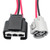 Cooling Fan Resistor Wiring Harness Connector Compatible with 2011-2017 Hyundai Elantra GT Sonata Kia Forte Soul Optima,Replace for 25385-07550 25385-A6000 25385-2H650 Fan Resistor Plug
