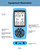 Rechargeable TENS Unit Machine for Pain Relief Therapy, Electronic EMS Muscle Stimulator for Shoulder Pain Relief, TENS&EMS Stimulator for Back Pain, Shoulder Neck Pain Relief, Sciatica Pain, Blue