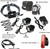 Night Eyes- Mountable 1200 Lumens Mountain Bike Headlight Bike LED Light -Rechargeable 8.4V 8800mA ABS Waterproof Battey-Free Aluminum BikeTaillight Bonus -NO Tool Required (2PACK Black)