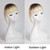HAIRCUBE Bangs Hair Clip in Bangs 100% Real Human Hair Bangs Clip in Hair Extensions Fake Bangs Air Bangs Hairpieces for woman with Temples 3 Secure Clips in Full Fringe (Ombre Light Blonde)