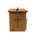 FixtureDisplays® Box, Church Collection Donation Charity w/Cross 7.5"W x 7.5"H x 9-7/8" D 10885 10885