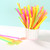 Sugar Candy Straws - 500 Count | Bulk Sugar-Filled Sticks in Bright Neon Colors | 80s & 90s Nostalgic Candy for Parties, Piñatas, Parades & Goodie Bags