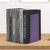 Acrimet Metal Bookends, Jumbo Size 9" H x 4" W x 4-1/2" D, Non-Skid Book Stand for Shelves, Heavy Duty Book Stopper, Purple, 1 Pair